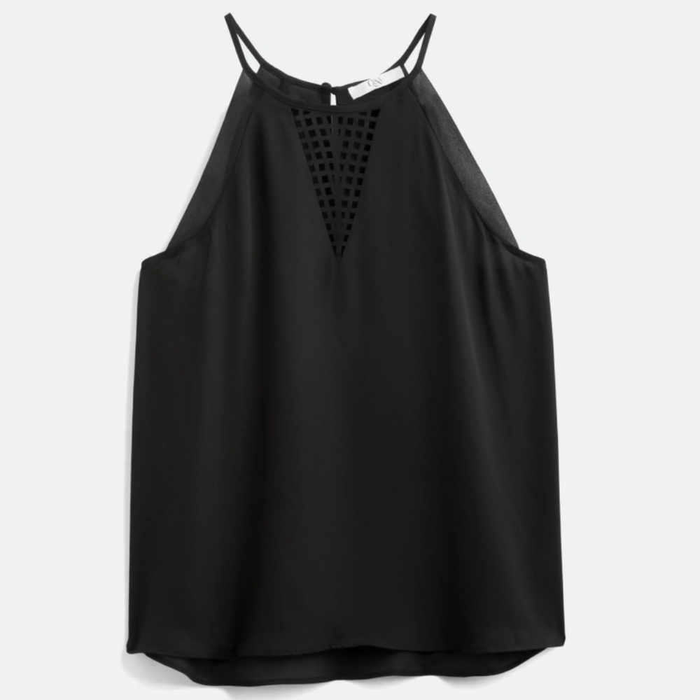 Elegant Black Women's Top
